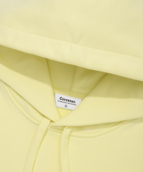 COVERNAT(カバーナット)の「Cロゴフードパーカーライトイエロー(パーカー・レディース・その他・SMALL/MEDIUM/LARGE/X-LARGE)」の3枚目の写真