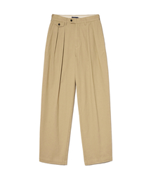 YALE（イェール）の「プレミアムヴィンテージツーピンタックグルカチノパンツ_ベージュ（その他パンツ）」