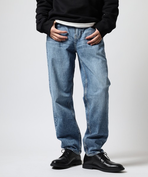 GUESS JEANS(ゲスジーンズ)の「GUESS JEANS G15 Relaxed Taper リラックスデニムパンツ(デニムパンツ・メンズ・インディゴブルー・30/31/33/28/29)」の19枚目の写真