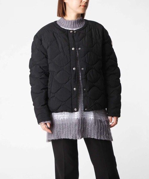 Pyrenex（ピレネックス）の「PYRENEX NACRE DOWN JACKET ピレネックス ナクル  ダウンジャケット（ダウンジャケット/コート・レディース・アイボリー/ブラック・42/40/38/36/34）」の15枚目の写真