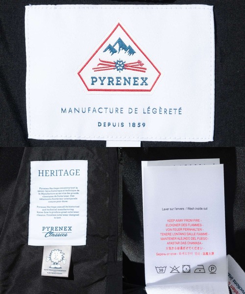 Pyrenex（ピレネックス）の「PYRENEX NACRE DOWN JACKET ピレネックス ナクル  ダウンジャケット（ダウンジャケット/コート・レディース・アイボリー/ブラック・42/40/38/36/34）」の10枚目の写真