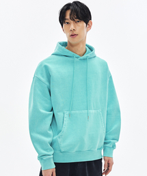 SOVERMENT（ソヴメント）の「980G ピグメントカットフード-ラグーンミント-（パーカー）」