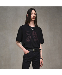 ROCK A BILLY スラブスcoopネックハーフTシャツ