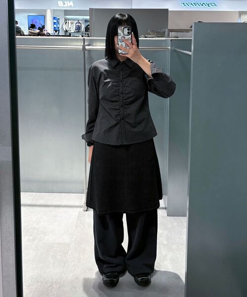 INSILENCE WOMEN(インサイレンスウーマン)の「ローディテールウールスカートCHARCOAL(スカート・レディース・その他・SMALL/MEDIUM/LARGE)」の17枚目の写真