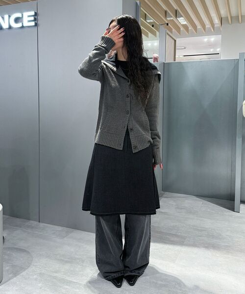 INSILENCE WOMEN(インサイレンスウーマン)の「ローディテールウールスカートCHARCOAL(スカート・レディース・その他・SMALL/MEDIUM/LARGE)」の16枚目の写真