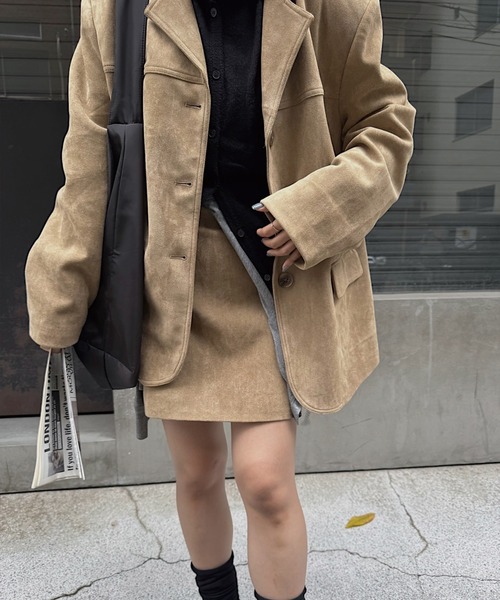 nananamoe(ナナナモエ)の「suede mini skirt(スカート・レディース・ベージュ・S/M)」の9枚目の写真