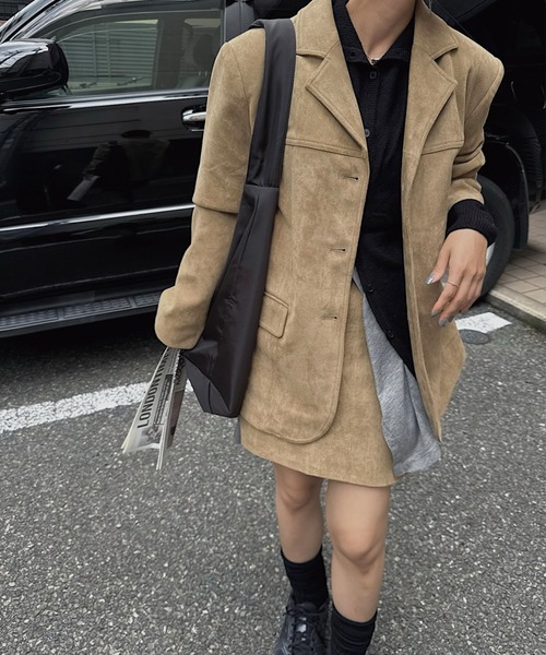 nananamoe(ナナナモエ)の「suede mini skirt(スカート・レディース・ベージュ・S/M)」の10枚目の写真