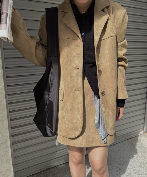 nananamoe(ナナナモエ)の「suede mini skirt(スカート・レディース・ベージュ・S/M)」の11枚目の写真