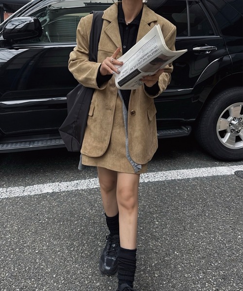 nananamoe(ナナナモエ)の「suede mini skirt(スカート・レディース・ベージュ・S/M)」の13枚目の写真