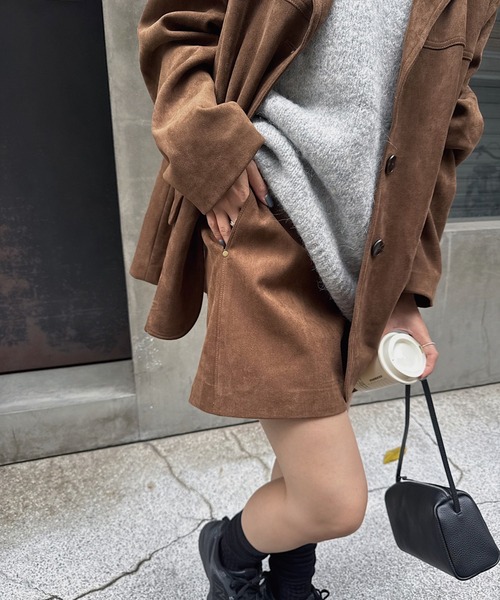 nananamoe(ナナナモエ)の「suede mini skirt(スカート・レディース・ベージュ・S/M)」の17枚目の写真