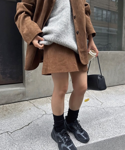 nananamoe(ナナナモエ)の「suede mini skirt(スカート・レディース・ベージュ・S/M)」の21枚目の写真