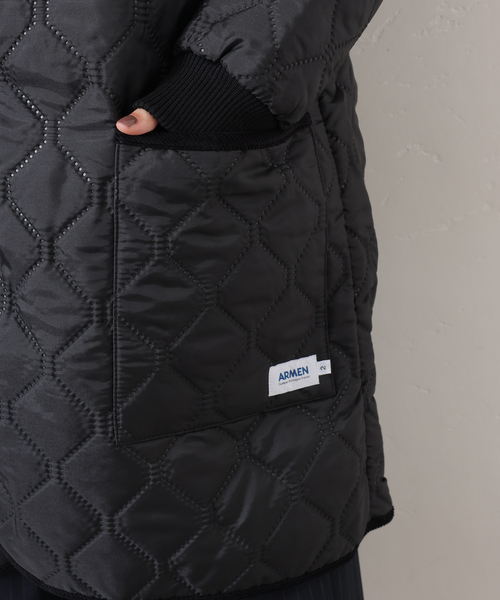 JOURNAL STANDARD LUXE（ジャーナルスタンダード　ラックス）の「【ARMEN】OVERSIZED HOODED COAT（その他アウター・レディース・アイボリー/ブラック・2）」の12枚目の写真