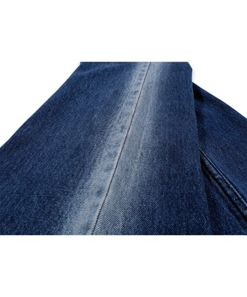 youthbath(ユースバース)の「SIDE BLEACHED LINE DENIM PANTS_BLUE(デニムパンツ・レディース・その他・SMALL/MEDIUM)」の4枚目の写真