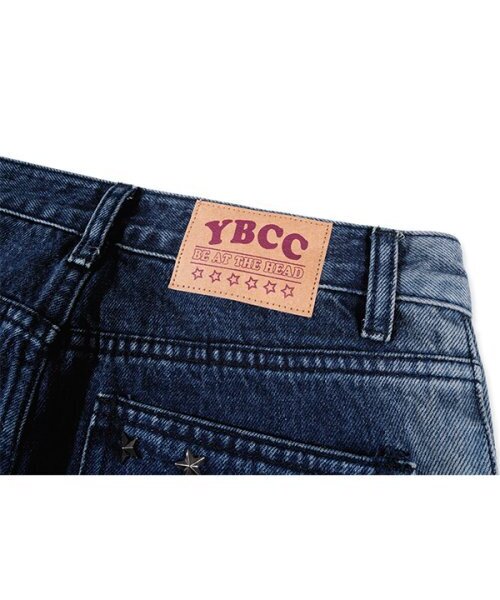 youthbath(ユースバース)の「SIDE BLEACHED LINE DENIM PANTS_BLUE(デニムパンツ・レディース・その他・SMALL/MEDIUM)」の6枚目の写真