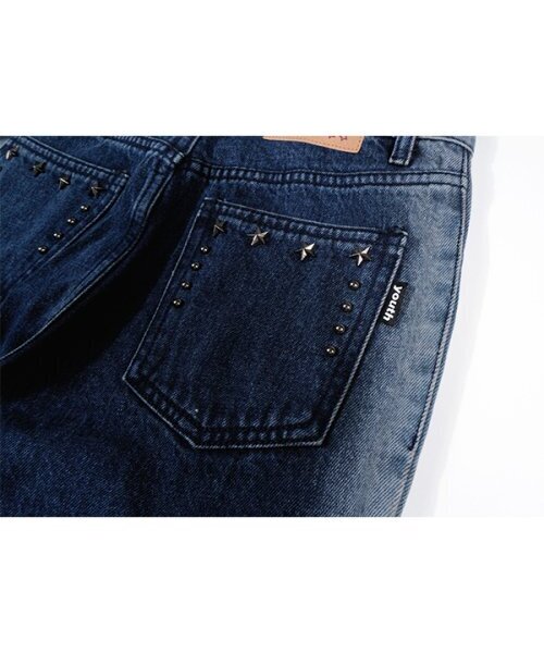 youthbath(ユースバース)の「SIDE BLEACHED LINE DENIM PANTS_BLUE(デニムパンツ・レディース・その他・SMALL/MEDIUM)」の7枚目の写真