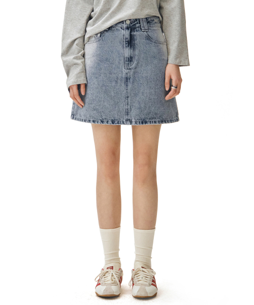 DECET WOMEN(デケット ウーマン)の「シグネチャーミニスカート DCSK001LブルーA(スカート・レディース・その他・MEDIUM/X-SMALL/SMALL)」の8枚目の写真