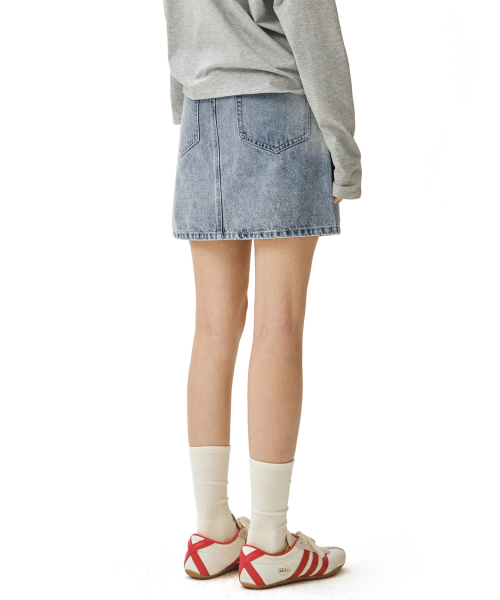 DECET WOMEN(デケット ウーマン)の「シグネチャーミニスカート DCSK001LブルーA(スカート・レディース・その他・MEDIUM/X-SMALL/SMALL)」の10枚目の写真