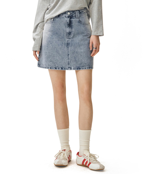 DECET WOMEN(デケット ウーマン)の「シグネチャーミニスカート DCSK001LブルーA(スカート・レディース・その他・MEDIUM/X-SMALL/SMALL)」の11枚目の写真