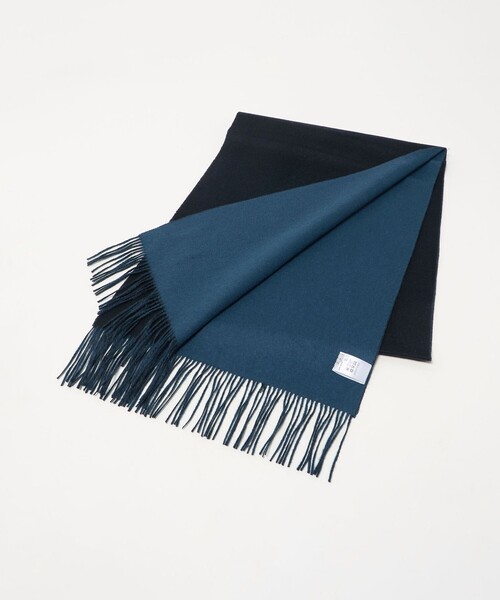 UNITED ARROWS（ユナイテッドアローズ）の「カシミヤ リバーシブル マフラー（マフラー・メンズ・ダークグリーン/ブラウン系/ベージュ/ネイビー/ダークブラウン/ダークグレー/ワイン/ブラック・FREE）」の7枚目の写真