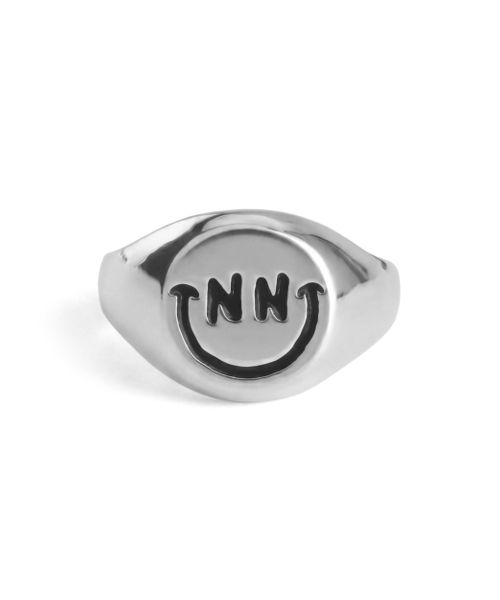 NONENON(ノンノン)の「BLACK SMILE RNG(リング・レディース・その他・SMALL/MEDIUM/LARGE)」の1枚目の写真