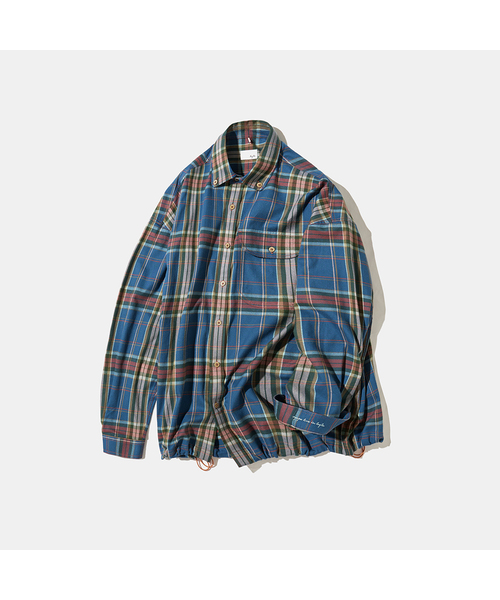 Diamond Layla(ダイアモンドレイラ)の「Amber Coast Check Shirt S179(シャツ/ブラウス・レディース・ネイビー・MEDIUM/LARGE/X-LARGE/XX-LARGE)」の1枚目の写真