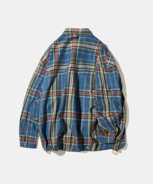Diamond Layla(ダイアモンドレイラ)の「Amber Coast Check Shirt S179(シャツ/ブラウス・レディース・ネイビー・MEDIUM/LARGE/X-LARGE/XX-LARGE)」の2枚目の写真