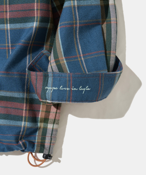 Diamond Layla(ダイアモンドレイラ)の「Amber Coast Check Shirt S179(シャツ/ブラウス・レディース・ネイビー・MEDIUM/LARGE/X-LARGE/XX-LARGE)」の6枚目の写真