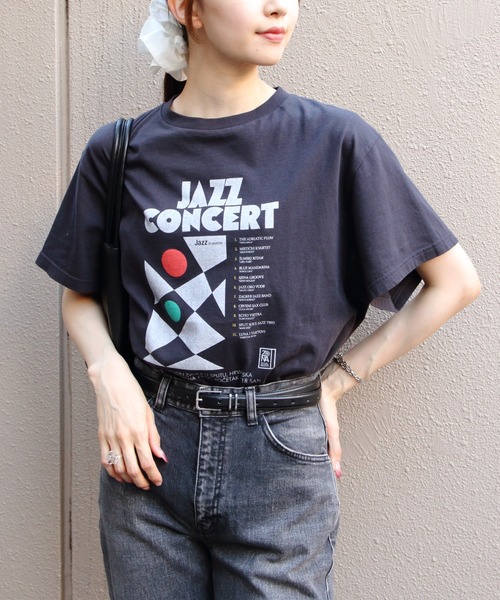 THE SHINZONE(ザ シンゾーン)の「THE SHINZONE/シンゾーン ジャズコンサートTEE JAZZ CONCERT TEE 26SMSCU09(Tシャツ/カットソー・レディース・グレー・FREE)」の6枚目の写真