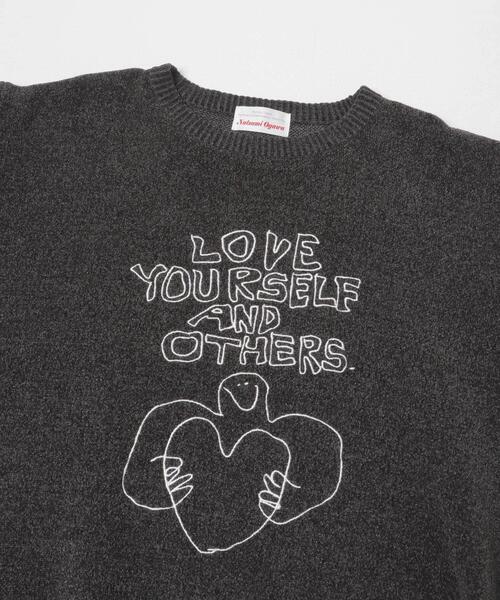 URBAN RESEARCH Sonny Label(アーバンリサーチサニーレーベル)の「オガワナツミ コラボモールヤーンニット(ニット/セーター・レディース・チャコールグレー/ブラウン/ベージュ・FREE)」の5枚目の写真