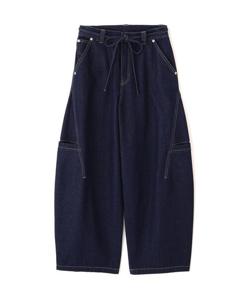 FREE'S MART(フリーズマート)の「◆サイドポケットコクーンデニムパンツ(デニムパンツ・レディース・ホワイト系その他/ブルー系その他/ワンウォッシュ・SMALL/MEDIUM)」の8枚目の写真