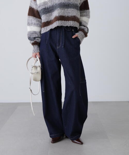 FREE'S MART(フリーズマート)の「◆サイドポケットコクーンデニムパンツ(デニムパンツ・レディース・ホワイト系その他/ブルー系その他/ワンウォッシュ・SMALL/MEDIUM)」の16枚目の写真