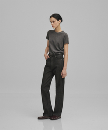 w. Standard Kuroki Denim Pants (Black)