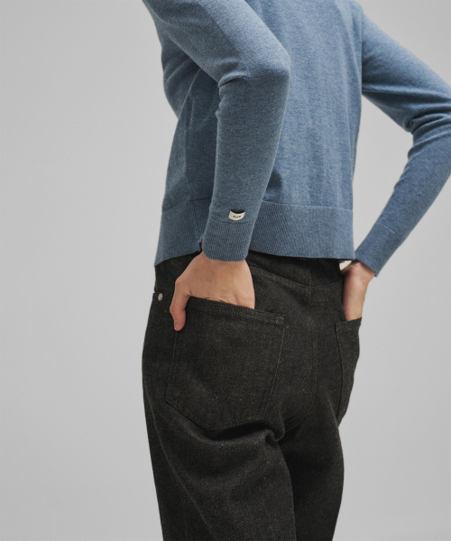 ANOTHER OFFICE WOMEN(アナザー オフィス ウーマン)の「w. Standard Kuroki Denim Pants (Black)(デニムパンツ・レディース・その他・36/34)」の4枚目の写真