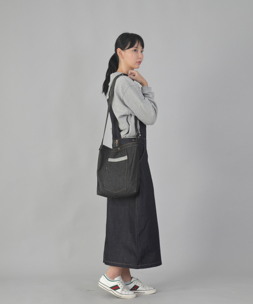 SAINTCREW(セントクルー)の「ダウンタウン M クロスバッグ DMC-120 デニムブラック(メッセンジャーバッグ・メンズ・その他・フリー)」の11枚目の写真