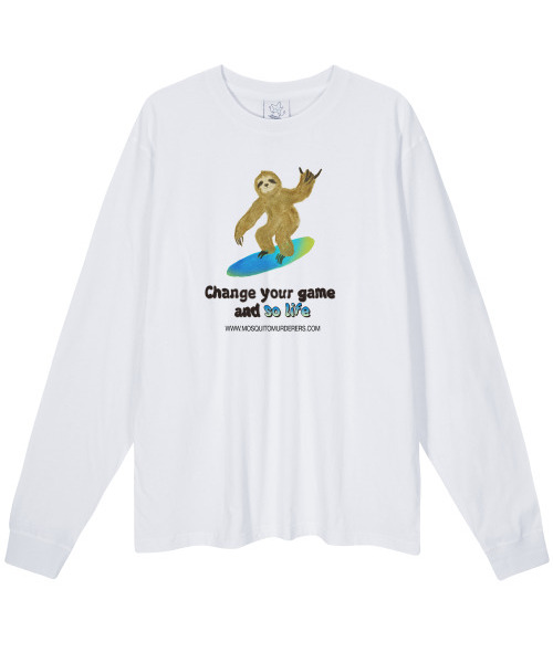 MOSQUITO MURDERERS(モスキートマーダラーズ)の「Change your game and so life LONG-SLEEVED(Tシャツ/カットソー・メンズ・その他・2/3)」の1枚目の写真