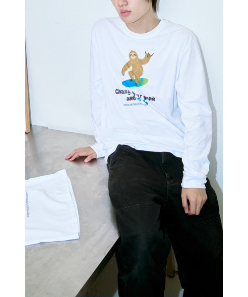MOSQUITO MURDERERS(モスキートマーダラーズ)の「Change your game and so life LONG-SLEEVED(Tシャツ/カットソー・メンズ・その他・2/3)」の4枚目の写真