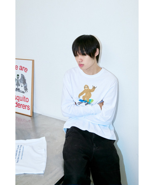 MOSQUITO MURDERERS(モスキートマーダラーズ)の「Change your game and so life LONG-SLEEVED(Tシャツ/カットソー・メンズ・その他・2/3)」の5枚目の写真