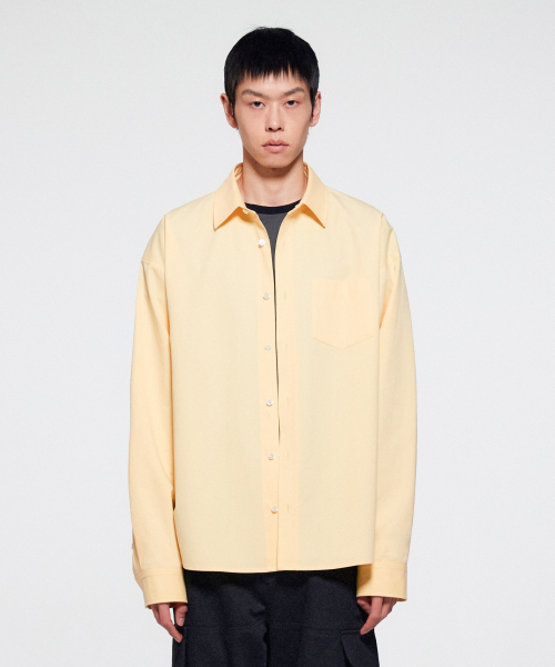 ERA(エラ)の「ユニセックス ERA クラシック シャツ - イエロー(シャツ/ブラウス・レディース・その他・SMALL/MEDIUM/LARGE)」の6枚目の写真