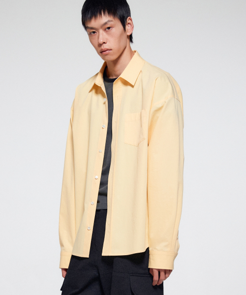 ERA(エラ)の「ユニセックス ERA クラシック シャツ - イエロー(シャツ/ブラウス・レディース・その他・SMALL/MEDIUM/LARGE)」の9枚目の写真