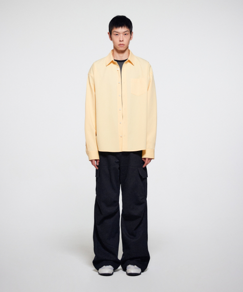 ERA(エラ)の「ユニセックス ERA クラシック シャツ - イエロー(シャツ/ブラウス・レディース・その他・SMALL/MEDIUM/LARGE)」の10枚目の写真
