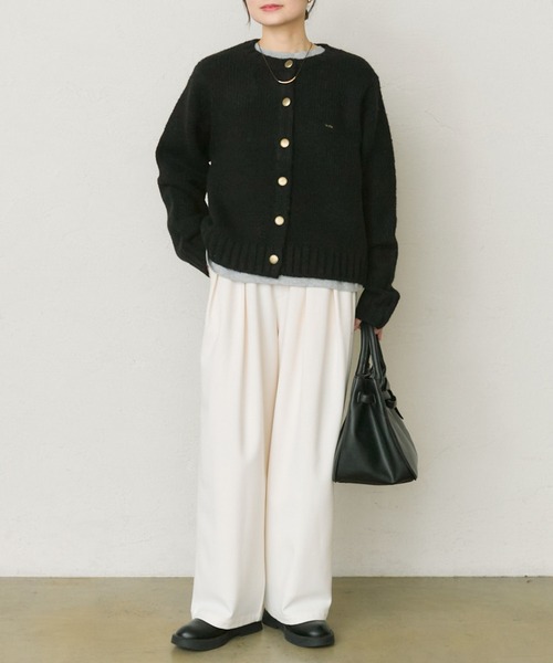 PUAL CE CIN(ピュアルセシン)の「ベルトデザイン2WAYバッグ(トートバッグ・レディース・ブラック・FREE)」の11枚目の写真