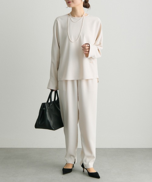 PUAL CE CIN(ピュアルセシン)の「ベルトデザイン2WAYバッグ(トートバッグ・レディース・ブラック・FREE)」の12枚目の写真