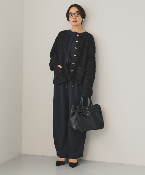 PUAL CE CIN(ピュアルセシン)の「ベルトデザイン2WAYバッグ(トートバッグ・レディース・ブラック・FREE)」の18枚目の写真