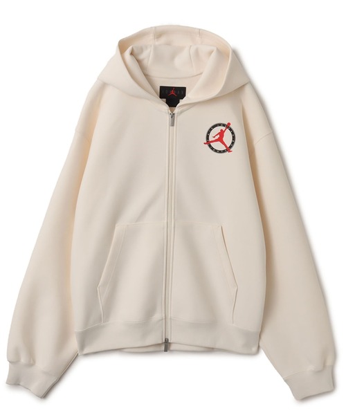 JORDAN BRAND(ジョーダンブランド)の「JORDAN BRAND M J FLT CLB KNIT FZ / ジョーダン ブランド FLT CLB ニット フルジップ L/S トップ / NIKE【SP】(パーカー・メンズ・ブラック/アイボリー・S/M/L/XL/XXL)」の4枚目の写真