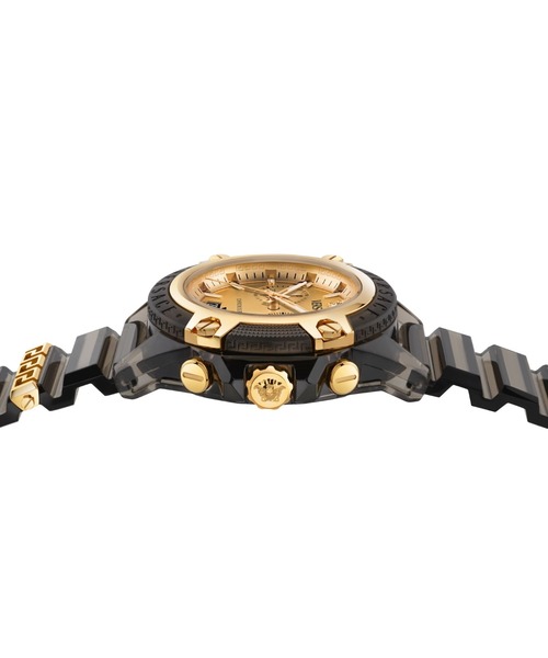 VERSACE（ヴェルサーチ）の「VERSACE/ヴェルサーチェ ICON ACTIVE 腕時計 VS-VE8P01025 メンズ（アナログ腕時計・メンズ・ゴールド・FREE）」の3枚目の写真