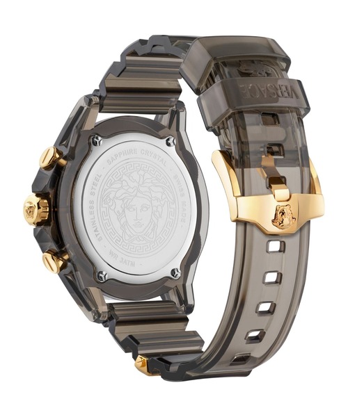 VERSACE（ヴェルサーチ）の「VERSACE/ヴェルサーチェ ICON ACTIVE 腕時計 VS-VE8P01025 メンズ（アナログ腕時計・メンズ・ゴールド・FREE）」の4枚目の写真