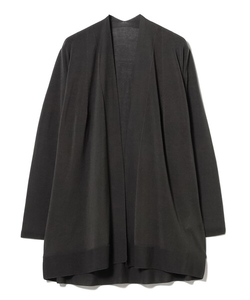 Demi-Luxe BEAMS（デミルクス ビームス）の「18ゲージ コットンアセテート ロングカーディガン（カーディガン/ボレロ・レディース・ブラック系その他4/ベージュ・ONE SIZE）」の13枚目の写真