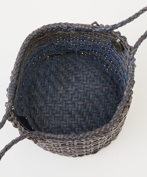 BEARDSLEY（ビアズリー）の「《dragon》レザーミニバッグ（ハンドバッグ・レディース・ブラウン/ネイビー・FREE）」の13枚目の写真