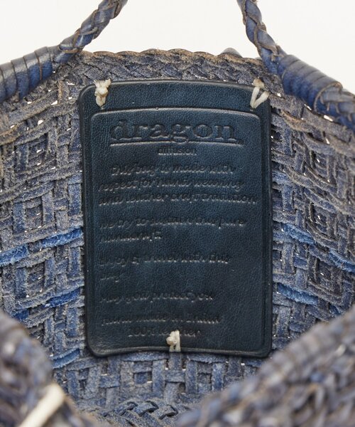 BEARDSLEY（ビアズリー）の「《dragon》レザーミニバッグ（ハンドバッグ・レディース・ブラウン/ネイビー・FREE）」の15枚目の写真