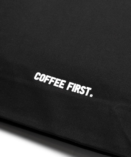 Chocolate Jesus Coffee(チョコレートジーザスコーヒー)の「COFFEE LOGO TOTE BAG(LARGE)(トートバッグ・メンズ・ナチュラル/ブラック・FREE)」の4枚目の写真
